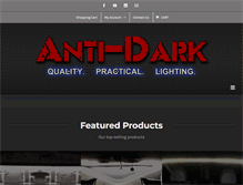 Tablet Screenshot of anti-dark.com